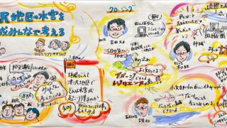 津沢地区の水害を地域みんなで考えるワークショップを実施しました