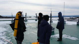 富山湾周辺施設の調査