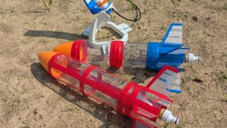 水理実験　-ペットボトルロケットの打ち上げ-